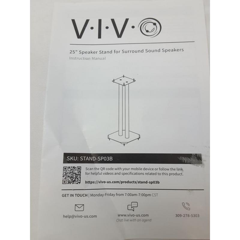 Vivo 25 Inch Surround Speaker Stand