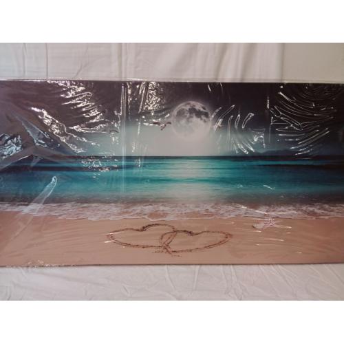 Ocean Decor Seascape Canvas Print 40x20x1
