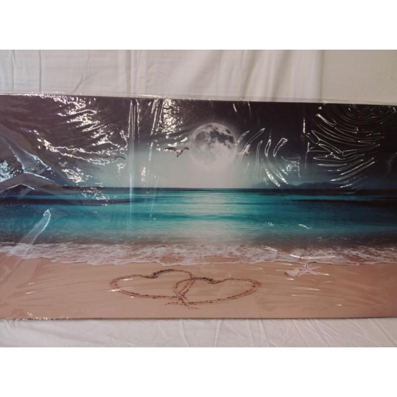 Ocean Decor Seascape Canvas Print 40x20x1
