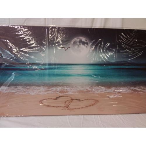Ocean Decor Seascape Canvas Print 40x20x1