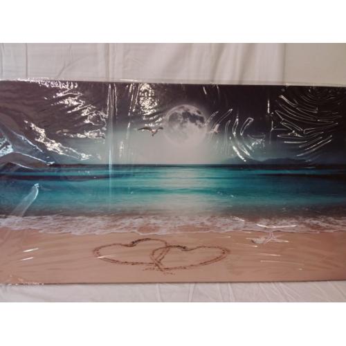 Ocean Decor Seascape Canvas Print 40x20x1