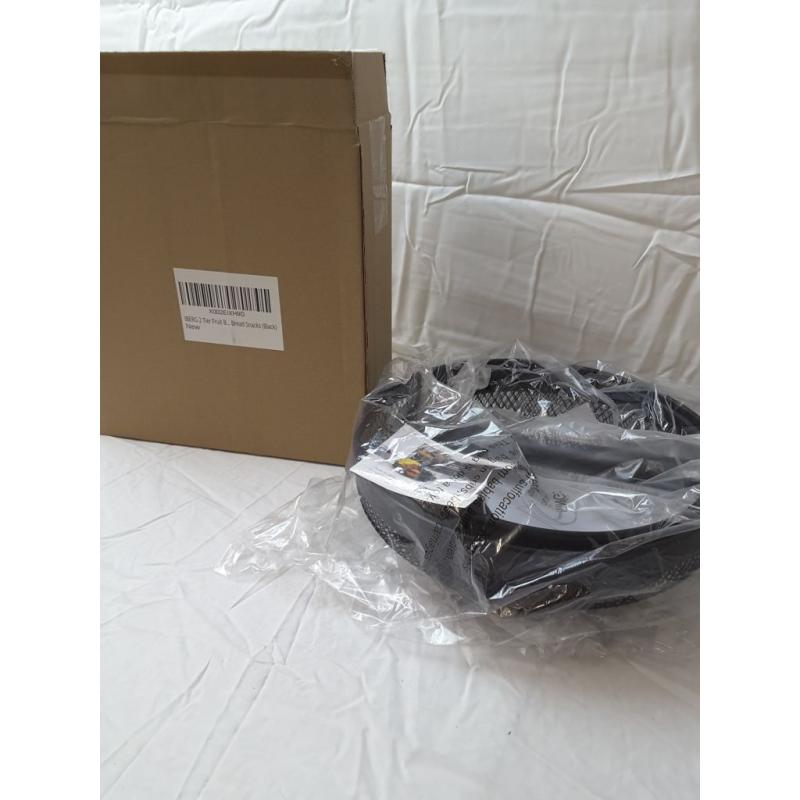 Iberg 2 Tier Fruit Basket Black