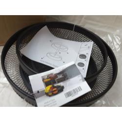 Iberg 2 Tier Fruit Basket Black