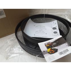 Iberg 2 Tier Fruit Basket Black