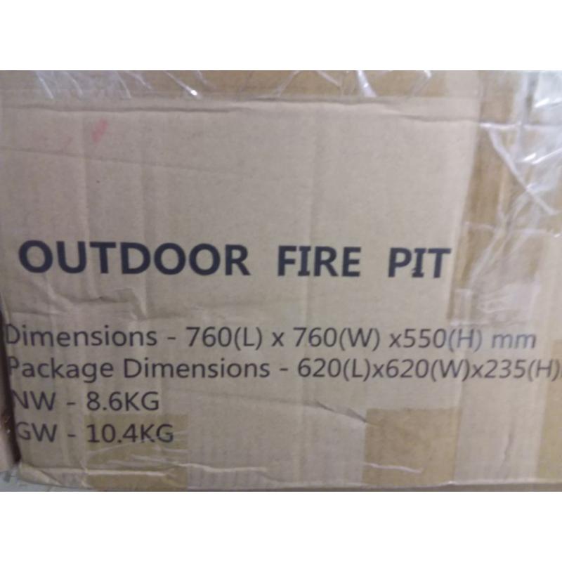 Outdoor fire pit- 30 cosmic stars and moon