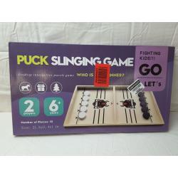 Desk Top Puck Slinging Game