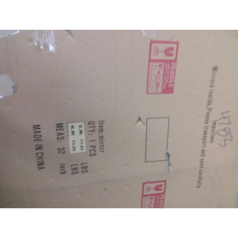 Blbaish 32 Round LED Bathroom Mirror