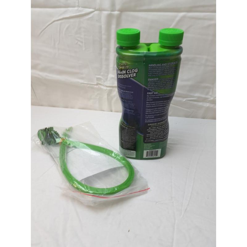 Drain Clog Dissolver Green Gobler