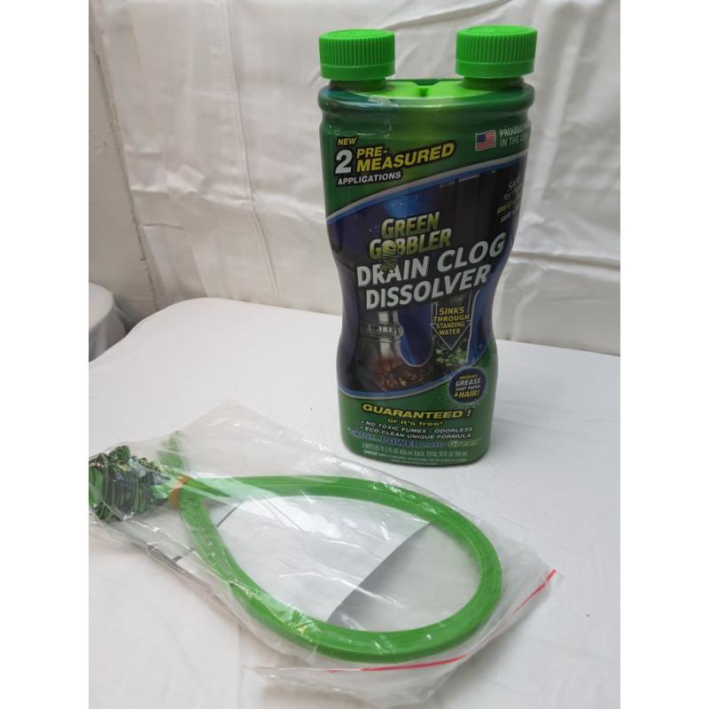 Drain Clog Dissolver Green Gobler