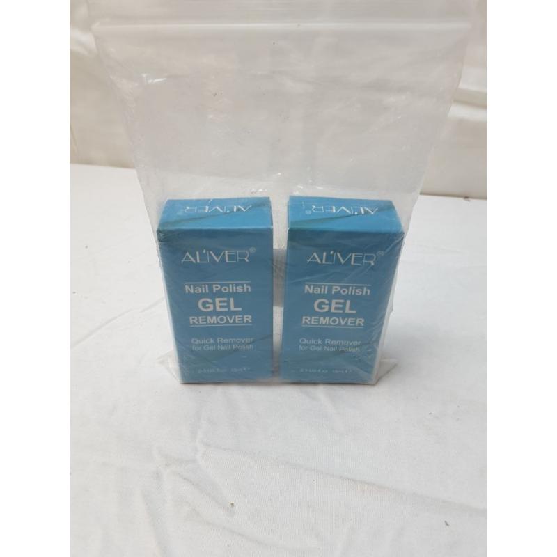 Aliver Gel Magic Nail Polish Quick Remover Aliver 2PK