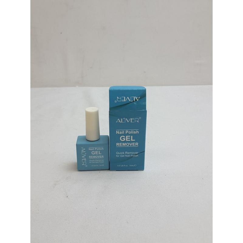 Aľiver 2 Pack Nail Polish Gel Remover, 0.5 fl oz