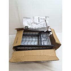 Dish Drying Rack with Drip Tray, 2 Tier Stainless Steel Dish Rack Rust-Proof Sta