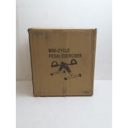 Folding Pedal Exerciser, Mini Exercise Bike, Portable Foot Peddler Desk Bike