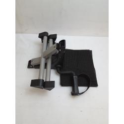 Folding Pedal Exerciser, Mini Exercise Bike, Portable Foot Peddler Desk Bike