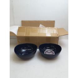 Sweese Set of 4 Porcelain Bowls - 28 Ounce for Cereal, Salad and Desserts