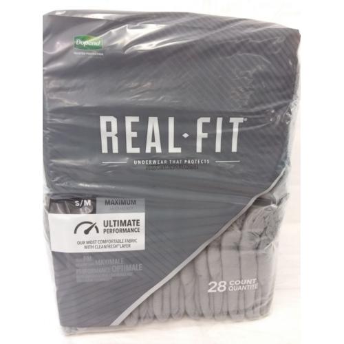 Depend Real Fit Underwear S/M 56ct