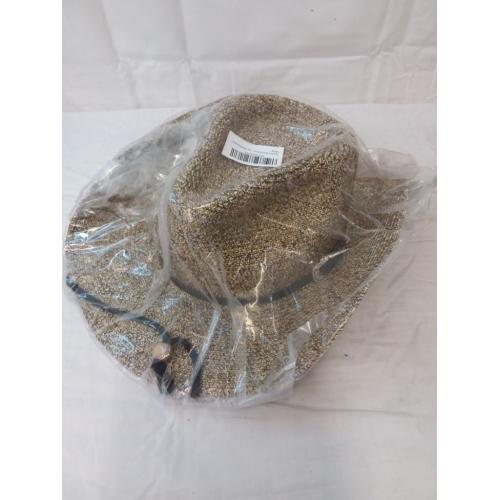 Lanzom Women Men Summer Western Straw Cowboy Cowgirl Hat