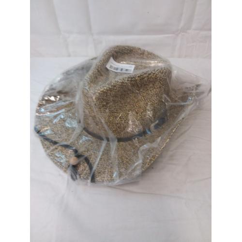 Lanzom Women Men Summer Western Straw Cowboy Cowgirl Hat