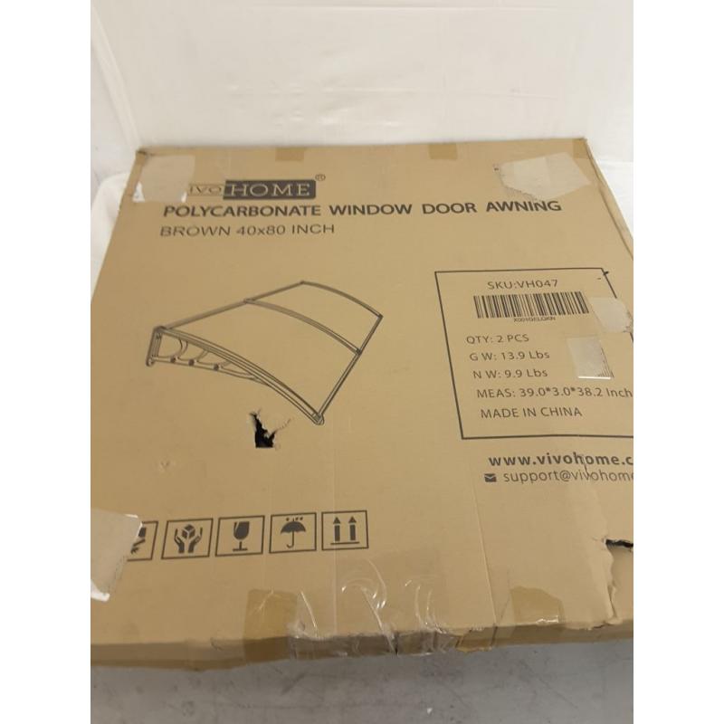 Vivohome Polycarbonate Windows Door Awning