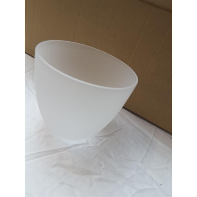 Giluta Bell Shaped Glass Shade Frosted Style Glass Shades