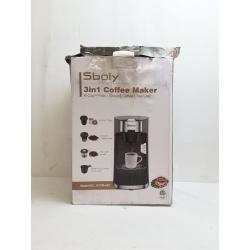 Sboly 3in1 Coffee Maker - K-cup Pods/ Ground Coffee/ Tea Leaf
