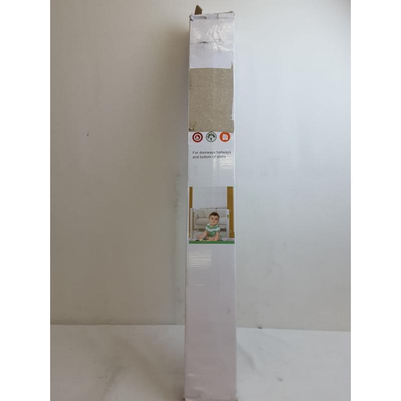 Retractable Baby Gate,Mesh Baby Gate or Mesh Dog Gate,33 Tall,Extends up to 55