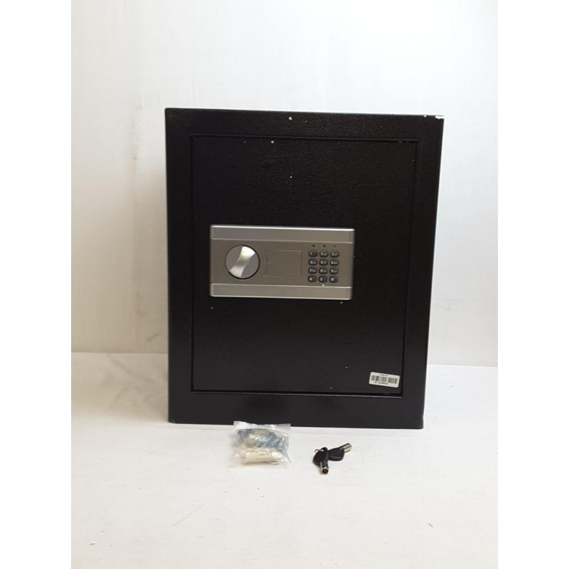 Fireproof and Waterproof Security Box with Key and Combination Lock