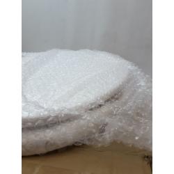 Wood white toilet seat