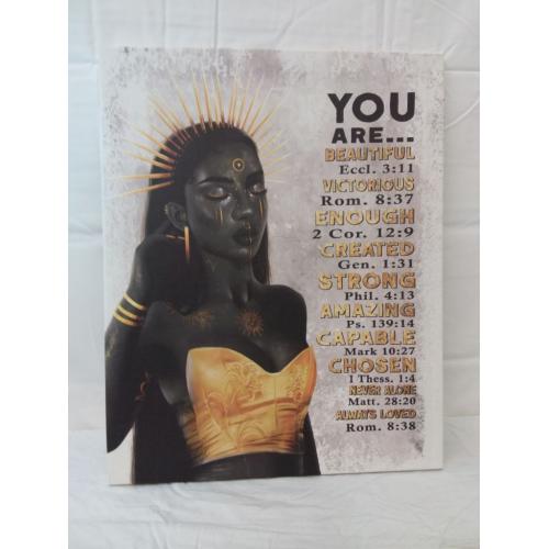 African American Canvas Wall Art 16x20