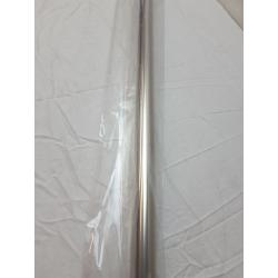 Panorod Tension Shower Curtain Heavy Duty (46x75 inch) Silver