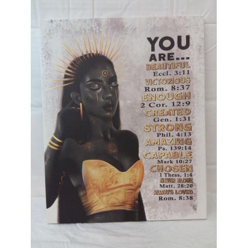 African American Canvas Wall Art 16x20