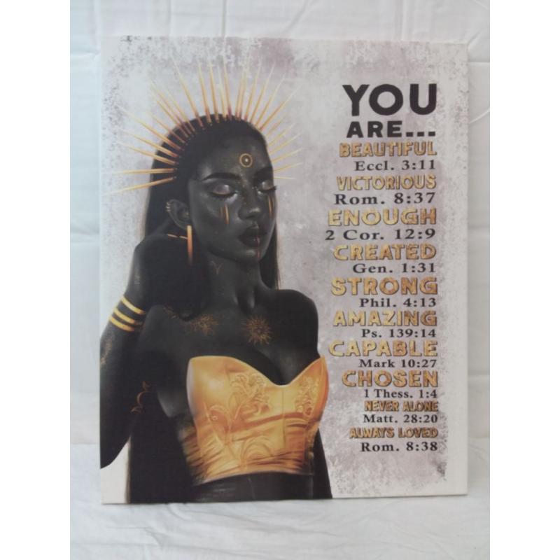 African American Canvas Wall Art 16x20