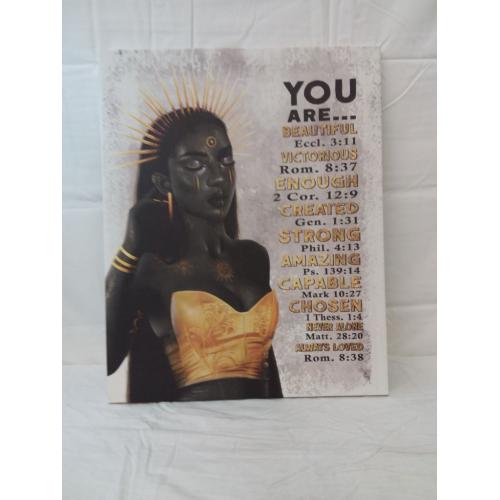 African American Canvas Wall Art 16x20