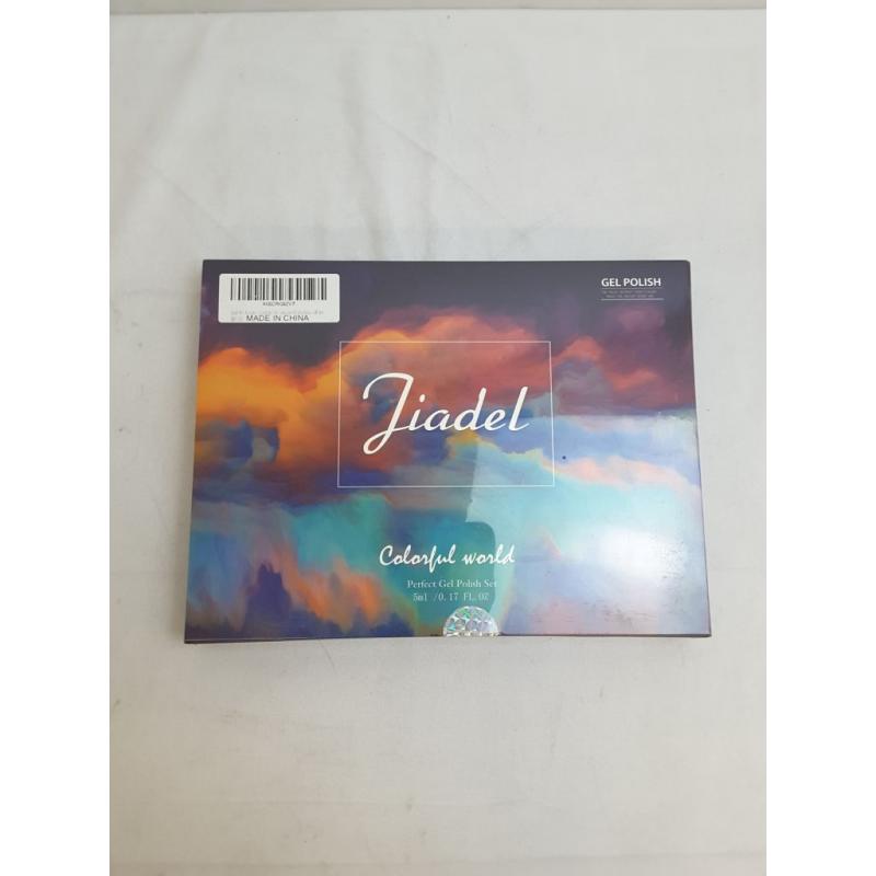 Jiadel Acrylic Confetti  Colorful World Perfect Gel Polish Manicure Gift Set