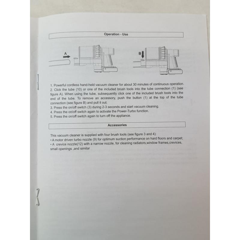 Lamar Cordless Stick Vacuum Cleaner