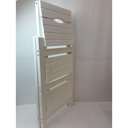 Kingbo Step Stool White Wood