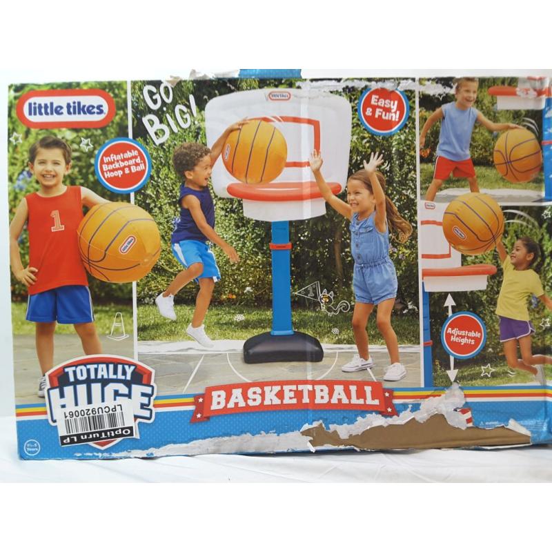 Little Tikes Basketball Inflatable Backboard Hoop And Ball