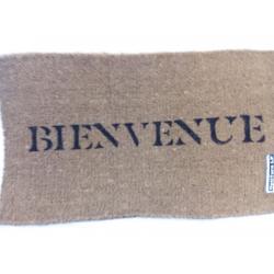 1'6x2'6 Bienvenue Doormat Black - Threshold™ designed with Studio McGee