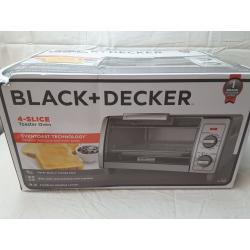 BLACK+DECKER 4 Slice Toaster Oven - Silver - TO1700SG