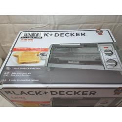 BLACK+DECKER 4 Slice Toaster Oven - Silver - TO1700SG