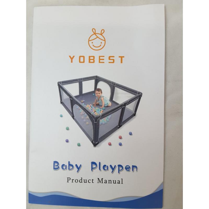 Yobest Baby Playpen