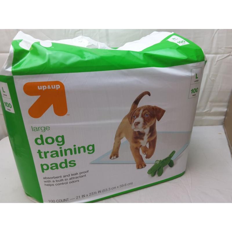 Puppy And Adult Dog Training Pads - L - 100ct - Up & Up