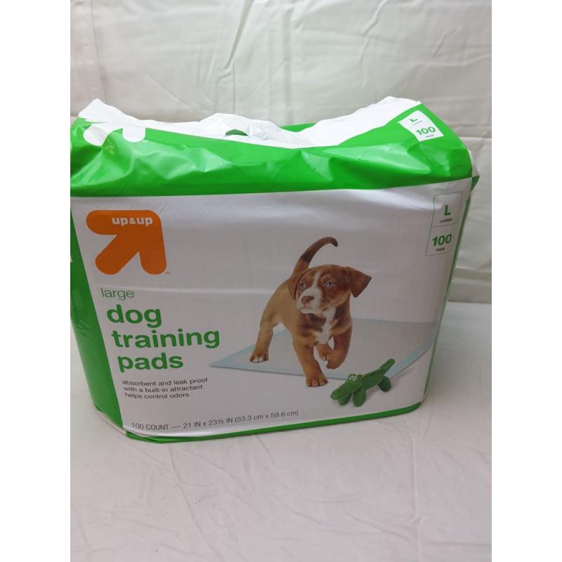 Puppy And Adult Dog Training Pads - L - 100ct - Up & Up