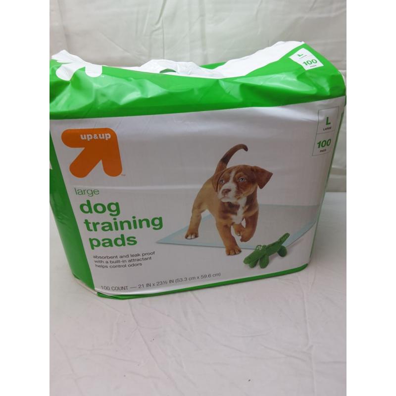 Puppy And Adult Dog Training Pads - L - 100ct - Up & Up