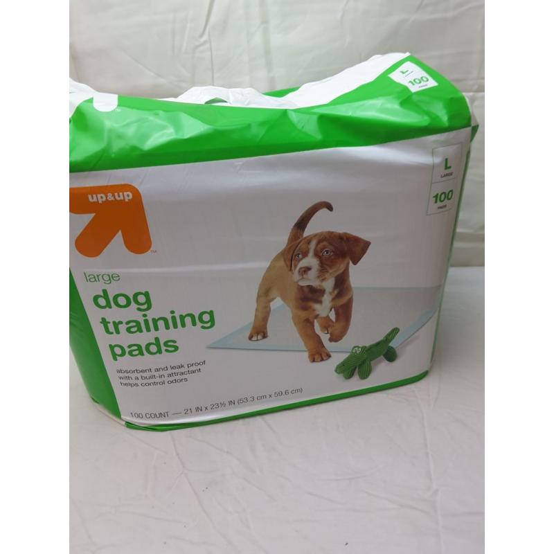 Puppy And Adult Dog Training Pads - L - 100ct - Up & Up