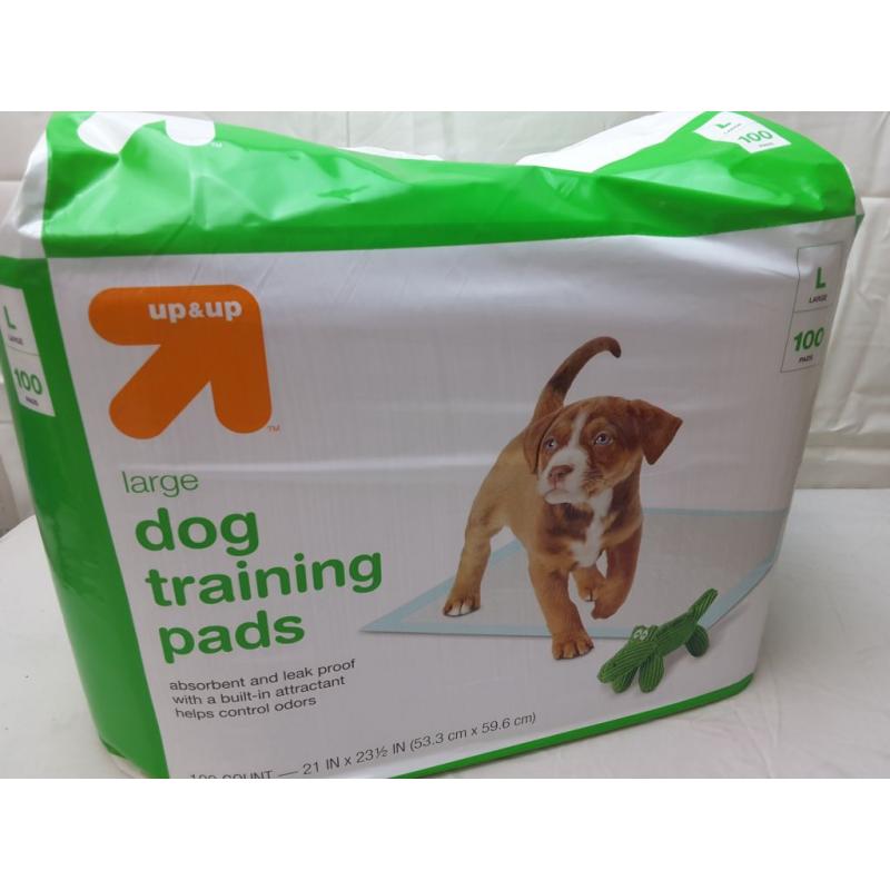 Puppy And Adult Dog Training Pads - L - 100ct - Up & Up