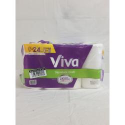 Viva Signature Cloth Choose-A-Sheet Paper Towels - 104ct/12 Double Rolls