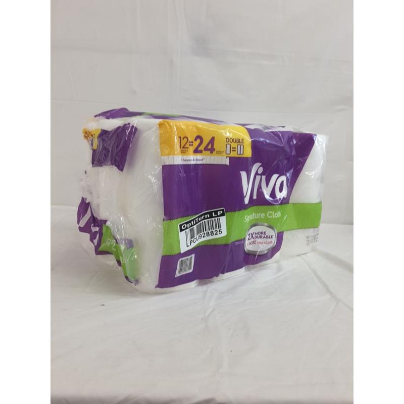 Viva Signature Cloth Choose-A-Sheet Paper Towels - 104ct/12 Double Rolls