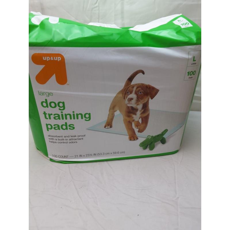 Puppy And Adult Dog Training Pads - L - 100ct - Up & Up