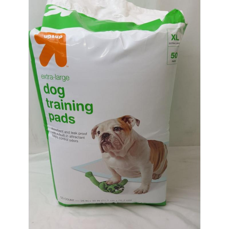 Up&Up Dog Training Pads Size Extra Large 50 Count